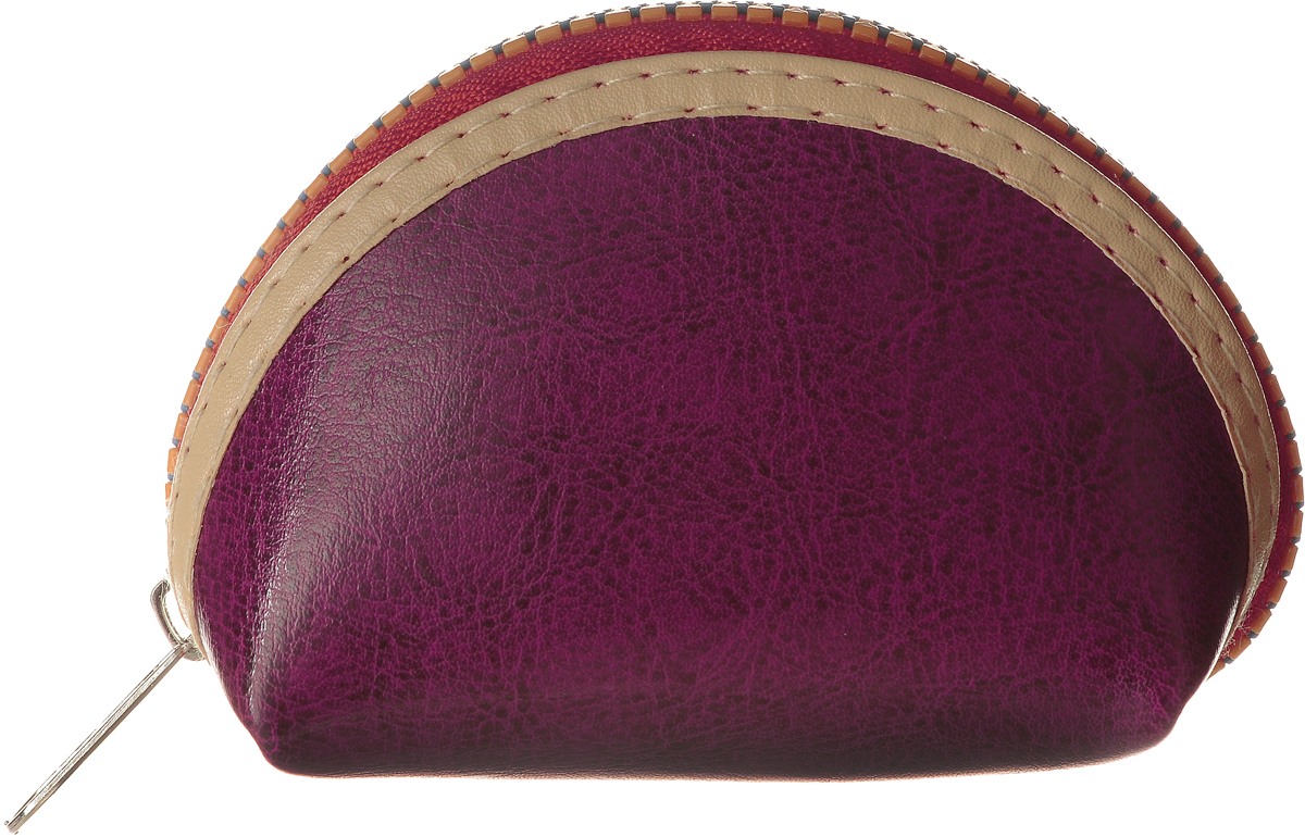 Монетница женская Cheribags, цвет: пурпурный. 04К-1-1904К-1-19 Монетница женская Cheribags, цвет: пурпурный. 04К-1-1904К-1-19Монетница Cheribags выполнена из натуральной текстурной кожи и оформлено декоративной нашивкой вдоль молнии. Внутри расположено отделение для монет. Изделие закрывается на застежку-молнию.