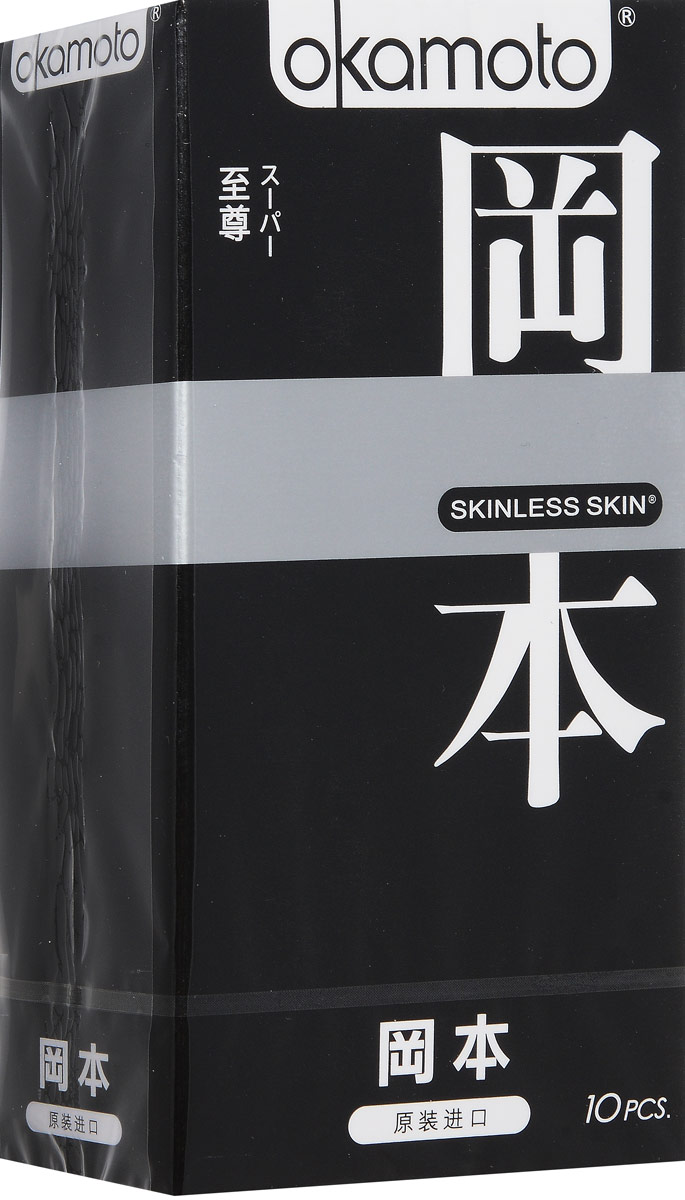 Презервативы Okamоto Skinless Skin Super 10 шт Три вида презервативов в одной упаковке: классические, с двойной смазкой и ароматом ванили23915 Презервативы Okamоto Skinless Skin Super 10 шт Три вида презервативов в одной упаковке: классические, с двойной смазкой и ароматом ванили23915Самые тонкие латексные презервативы в мире особой анатомической формы со смазкой! Толщина стенки презерватива всего 0,03 мм, что в 2 раза тоньше, чем у обычных презервативов. Подарят незабываемые ощущения естественности. Уникальной анатомической формы с силиконовой смазкой.