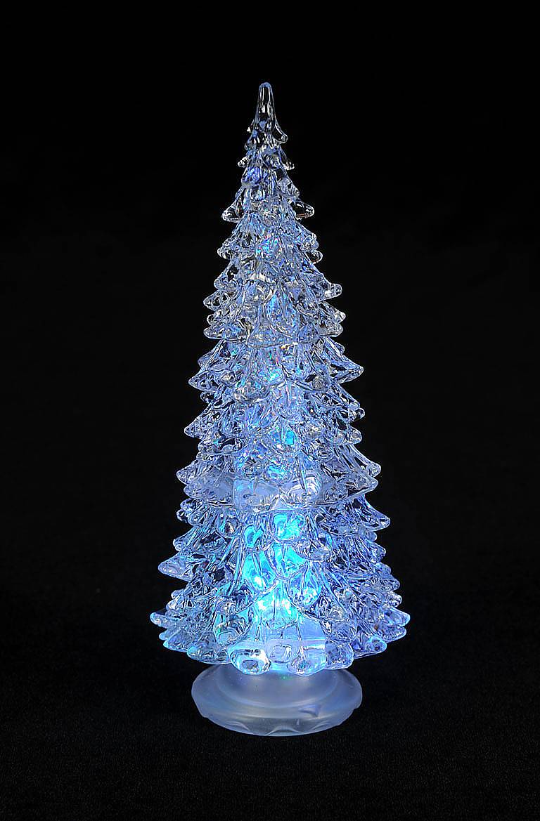 Елка светодиодная Mister Christmas, высота 20 смCT-RGB-20 Елка светодиодная Mister Christmas, высота 20 смCT-RGB-20Светодиодная елка Mister Christmas прекрасно подходит для оформления праздничного интерьера и создания новогодней атмосферы. Елка, выполненная из высококачественного пластика, попеременно подсвечивается разноцветными светодиодными огоньками и создает таинственную романтическую обстановку. Благодаря такой оригинальной светодиодной елочке ваши праздники и будни окрасятся в новые цвета. Изделие работает от 2 батареек типа CR1220 (входят в комплект).
