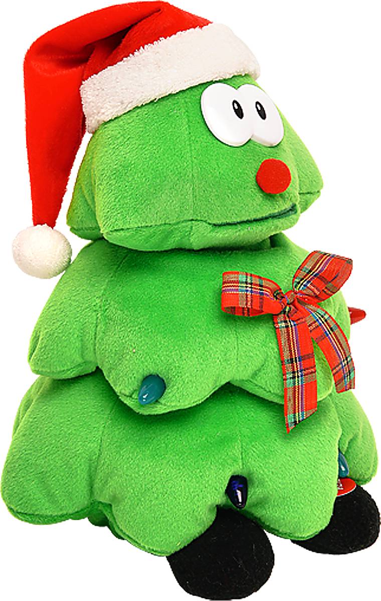 Игрушка новогодняя Mister Christmas Елка, электромеханическая, высота 28 смSL-TREE Игрушка новогодняя Mister Christmas Елка, электромеханическая, высота 28 смSL-TREEПрекрасным подарком, который способен порадовать как детей, так и взрослых, станет мягкая игрушка Mister Christmas Елка. Она выполнена из плюша и набита синтепоном и украшена светодиодными лампами, имитирующими гирлянду. Эта елка не просто новогоднее деревце, это настоящая мягкая игрушка с забавной мордочкой, одетая в колпак Санты Клауса и ботиночки. Дополнительным декоративным элементом выступает элегантная лента шотландка. Мягкая игрушка Mister Christmas Елка исполняет заводную песенку и совершает танцевальные движения. Работает от батареек (входят в комплект). Материалы, входящие в состав сувенира отвечают самым высочайшим требованиям. Наслаждаться мелодией и танцем можно до бесконечности - игрушка оснащена надежнейшим механизмом, который прослужит ни один день, необходимо лишь вовремя заменять батарейку. Спешите порадовать себя и своих близких ярким и оригинальным подарком. Высота игрушки: 28 см.
