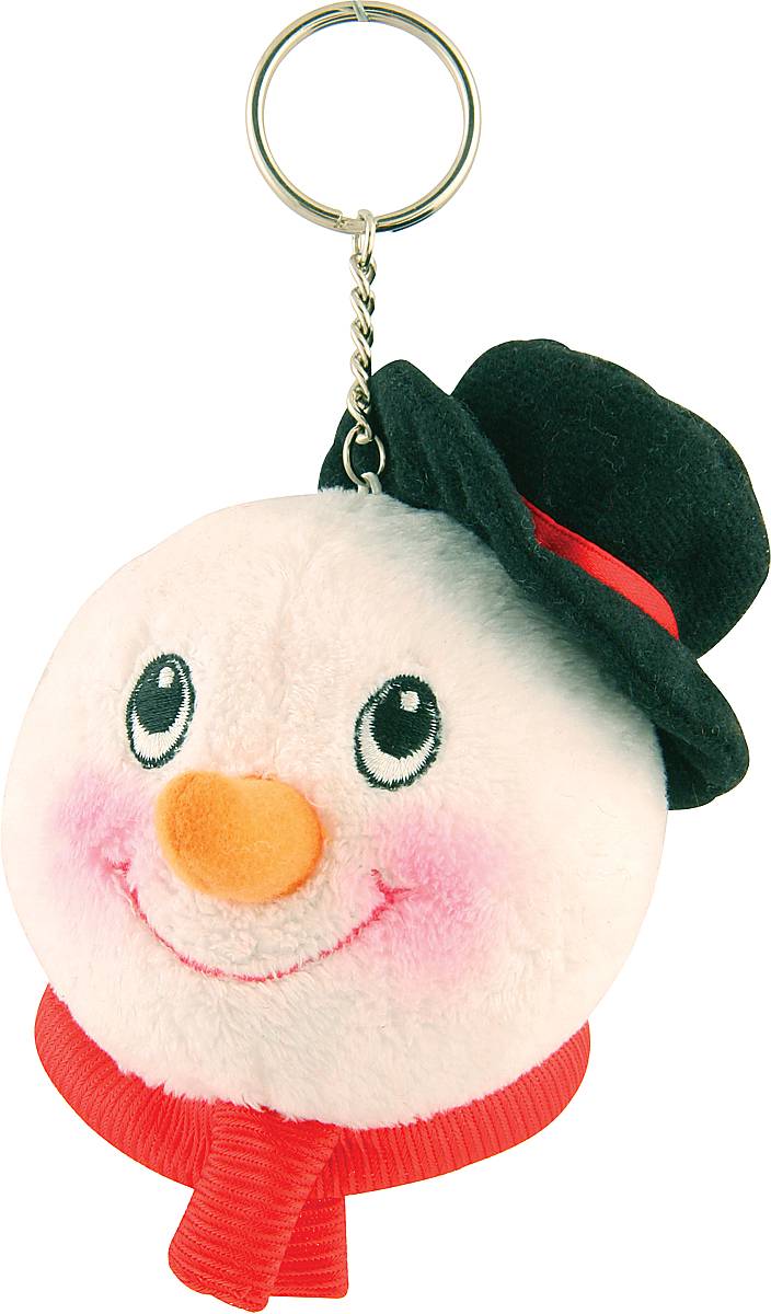 Брелок новогодний Mister Christmas "Снеговик", высота 10 см