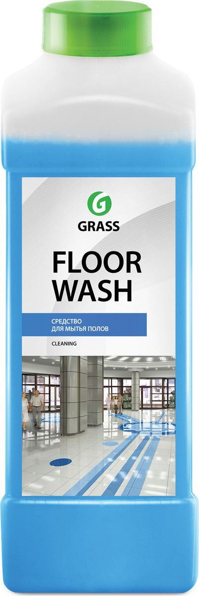 Универсальное чистящее средство Grass Floor wash для помещений и автомобилей, 1000 мл250110 Универсальное чистящее средство Grass Floor wash для помещений и автомобилей, 1000 мл250110Средство для мытья полов. Концентрированное моющее средство, не содержит щелочи. Предназначено для применения в автоматических поломоечных машинах и ручной мойки полов, обладает приятным ароматом. Подходит для очистки любых водостойких покрытий, в том числе чувствительных к действию щелочей (линолеум, каучук, дерево, паркет, ламинат, мрамор) от органических загрязнений, животных жиров, растительных масел и других загрязнений. Концентрат растворяется из расчета 5 – 10 г/л воды.