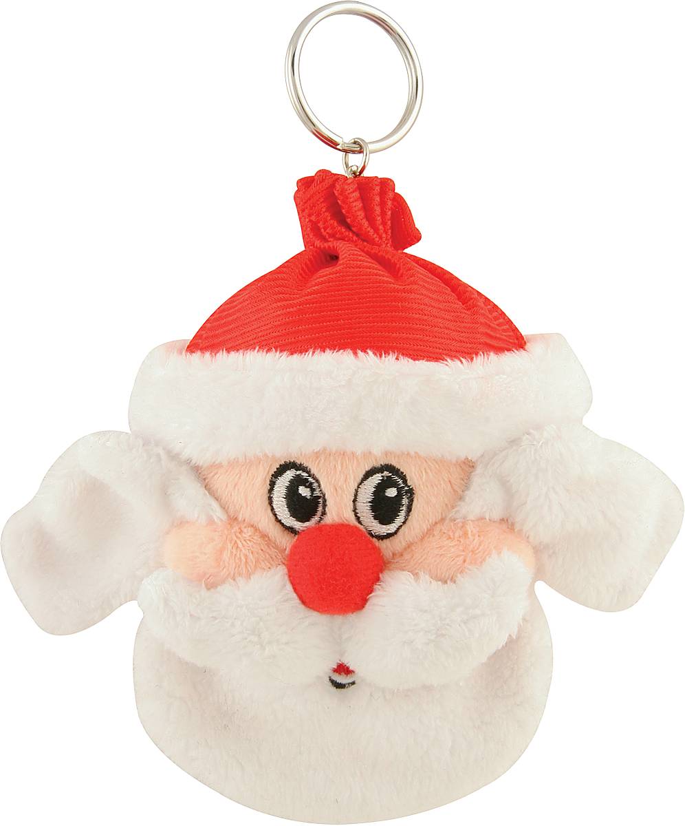 Брелок новогодний Mister Christmas Дед Мороз, высота 10 смDP-03/1 Брелок новогодний Mister Christmas Дед Мороз, высота 10 смDP-03/1Брелок Mister Christmas Дед Мороз станет прекрасным новогодним сувениром и обязательно порадует получателя. Декоративная часть выполнена из текстиля в виде головы Деда Мороза. Брелок снабжен металлическим кольцом для ключей. Брелок Mister Christmas Дед Мороз - сувенир в полном смысле этого слова. В переводе с французского souvenir означает воспоминание. И главная задача любого сувенира - хранить воспоминание о месте, где вы побывали, или о том человеке, который подарил данный предмет. Высота брелока (с учетом кольца): 10 см.