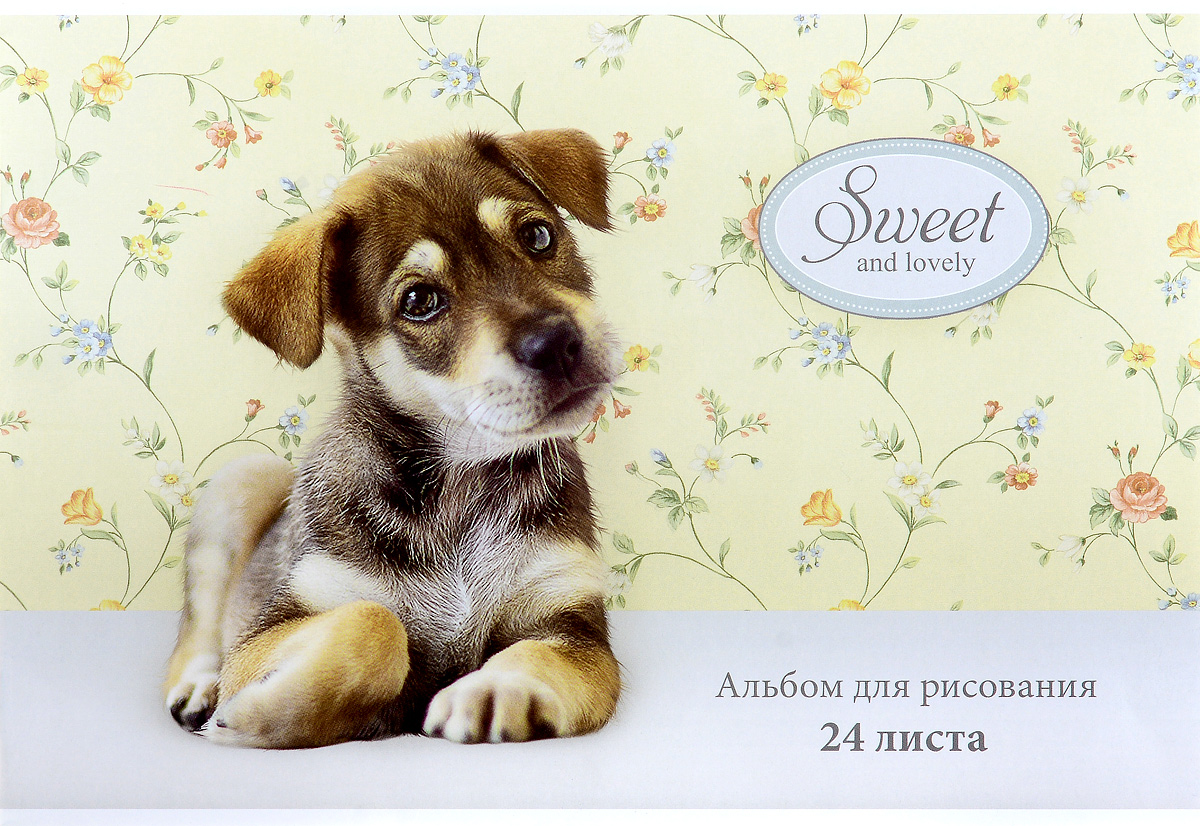 ArtSpace Альбом для рисования Sweet Pets 24 листаА24_2667 ArtSpace Альбом для рисования Sweet Pets 24 листаА24_2667Альбом для рисования ArtSpace Sweet Pets будет вдохновлять вашего ребенка на творческий процесс. Альбом изготовлен из белоснежной бумаги с яркой обложкой из плотного картона, оформленной изображением симпатичного щеночка. Внутренний блок альбома состоит из 24 листов, соединенных скрепками. Высокое качество бумаги позволяет рисовать в альбоме различными типами красок, фломастерами, цветными и чернографитными карандашами, гелевыми ручками. Занимаясь изобразительным творчеством, ребенок тренирует мелкую моторику рук, становится более усидчивым и спокойным.