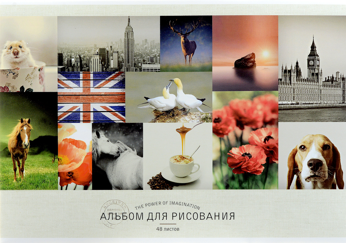 ArtSpace Альбом для рисования Mixed Collection 48 листовА48кл_4498 ArtSpace Альбом для рисования Mixed Collection 48 листовА48кл_4498Альбом для рисования ArtSpace Mixed Collection будет вдохновлять вашего ребенка на творческий процесс. Альбом изготовлен из белоснежной бумаги с яркой обложкой из плотного картона, оформленной разнообразными маленькими картинками. Внутренний блок альбома состоит из 48 листов на клеевой основе. Высокое качество бумаги позволяет рисовать в альбоме различными типами красок, фломастерами, цветными и чернографитными карандашами, гелевыми ручками. Занимаясь изобразительным творчеством, ребенок тренирует мелкую моторику рук, становится более усидчивым и спокойным.