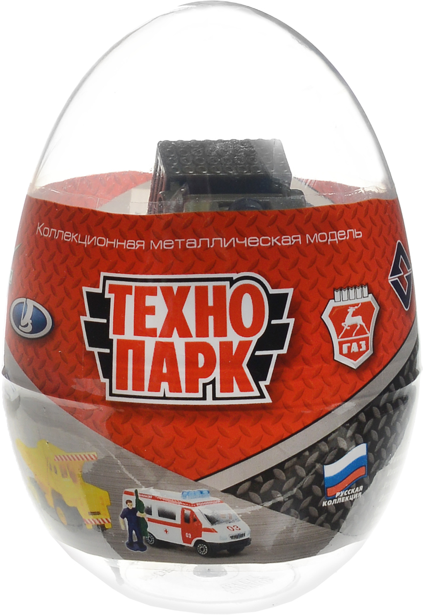 ТехноПарк Машинка с фигуркой Военная техникаSB-15-27 ТехноПарк Машинка с фигуркой Военная техникаSB-15-27Машинка с фигуркой ТехноПарк Военная техника станет отличным подарком для любого мальчишки. Упакованная в пластиковое яйцо игрушка представляет собой модель военной техники с фигуркой в комплекте. Машинка выполнена из металла с пластиковыми элементами. Колеса машинки свободно вращаются. Играя, малыш будет одновременно весело проводить свой досуг и знакомиться при этом с различными видами техники и профессиями, расширяя свой кругозор.