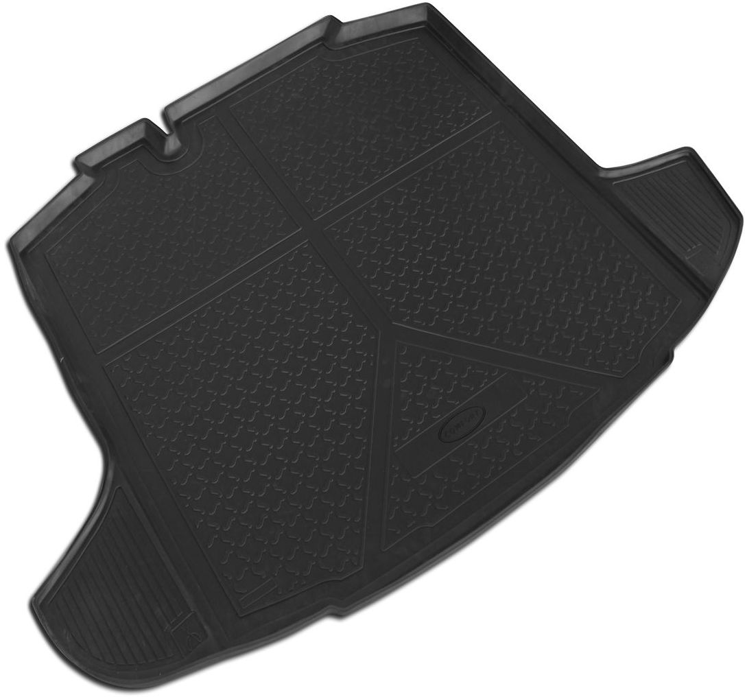 Ковер багажника Rival для Mitsubishi Outlander 2012-0014002004 Ковер багажника Rival для Mitsubishi Outlander 2012-0014002004Коврик багажника Rival позволяет надежно защитить и сохранить от грязи багажный отсек вашего автомобиля на протяжении всего срока эксплуатации, полностью повторяют геометрию багажника. - Высокий борт специальной конструкции препятствует попаданию разлившейся жидкости и грязи на внутреннюю отделку. - Произведены из первичных материалов, в результате чего отсутствует неприятный запах в салоне автомобиля. - Рисунок обеспечивает противоскользящую поверхность, благодаря которой перевозимые предметы не перекатываются в багажном отделении, а остаются на своих местах. - Высокая эластичность, можно беспрепятственно эксплуатировать при температуре от -45 ?C до +45 ?C. - Изготовлены из высококачественного и экологичного материала, не подверженного воздействию кислот, щелочей и нефтепродуктов. Уважаемые клиенты! Обращаем ваше внимание, что коврик имеет форму соответствующую модели данного автомобиля. Фото служит для визуального восприятия товара.