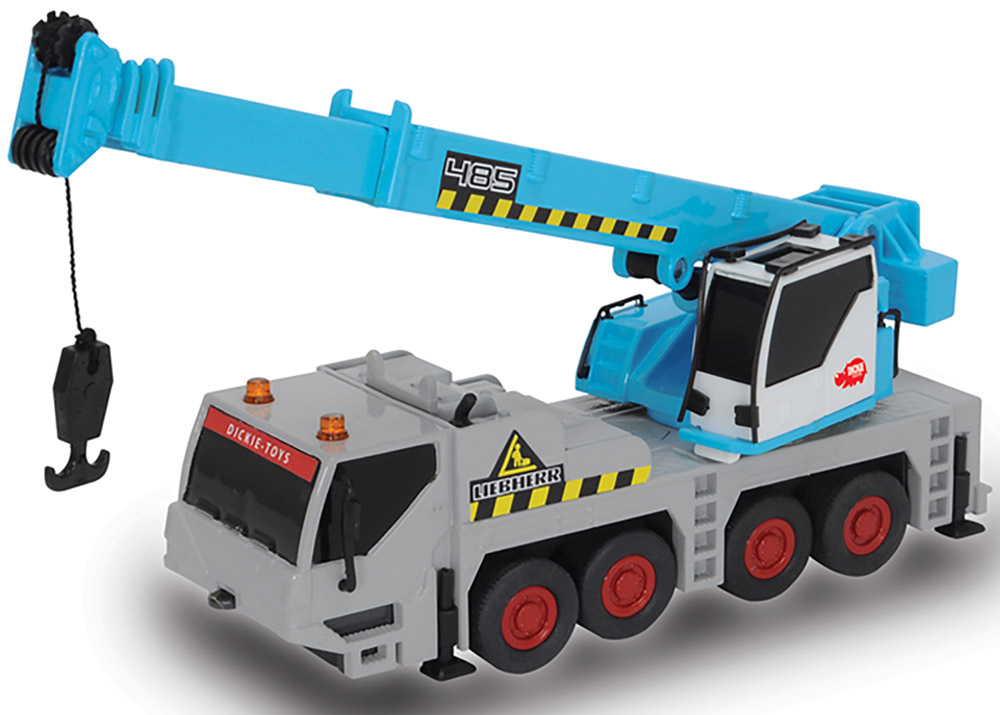Dickie Toys Автокран Power Worker3722000 Dickie Toys Автокран Power Worker3722000Автокран Dickie Toys Power Worker - интересная машина для ребенка, который увлекается игровой спецтехникой. Машина имеет свободный ход движения и поворотную башню крана.Техника в точности повторяет транспортное средство с характерной цветовой гаммой, поворотным корпусом и тематическими наклейками на корпусе. Игрушка окрашена в стойкие насыщенные цвета безопасными красителями. С автокраном Dickie Toys Power Worker ваш ребенок сможет развернуть настоящую строительную площадку. Играя с такой машинкой ребенок развивает фантазию, пространственное мышление и адаптируется через игру к окружающему миру.