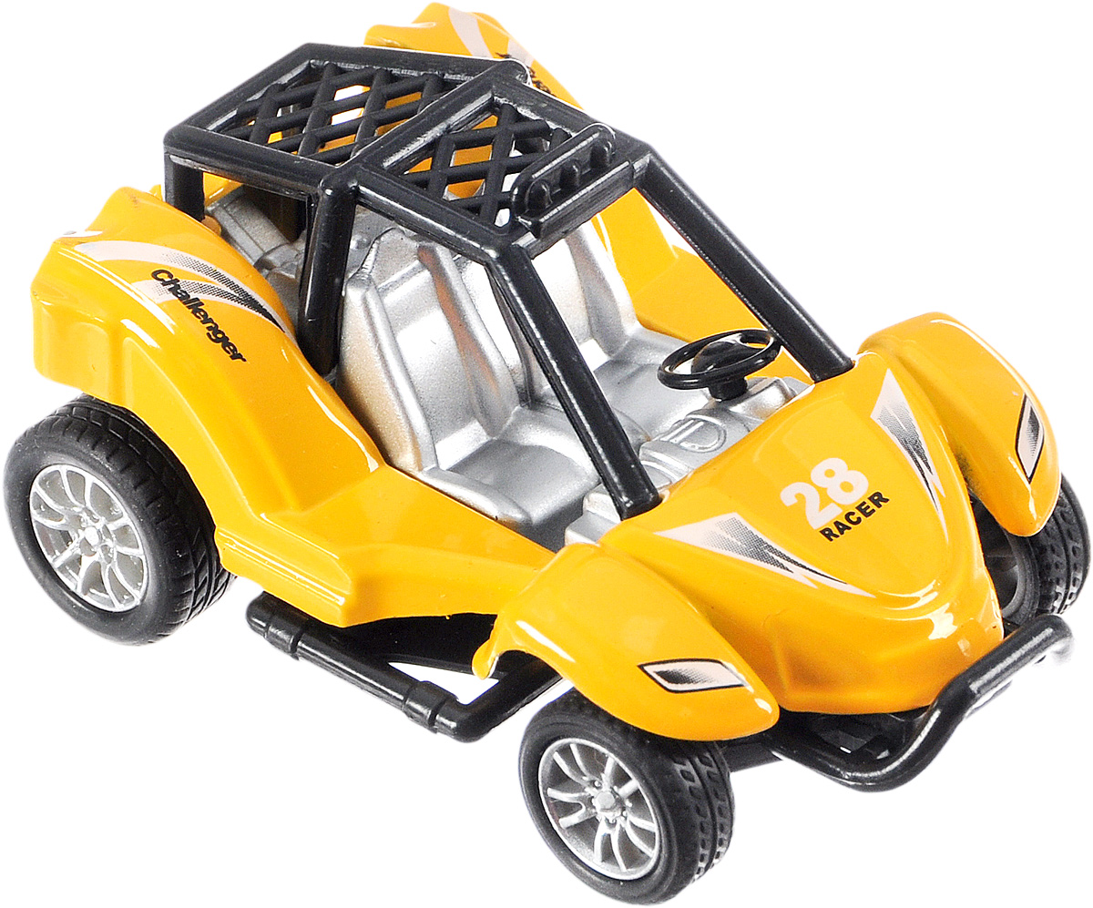 ТехноПарк Багги цвет желтый1749001_желтый/28 Racer ТехноПарк Багги цвет желтый1749001_желтый/28 RacerБагги ТехноПарк станет любимой игрушкой вашего малыша. Игрушка представляет собой модель с большими колесами, которые оснащены свободным ходом. Ваш ребенок будет увлеченно играть с этой машинкой, придумывая различные истории. Порадуйте его таким замечательным подарком!