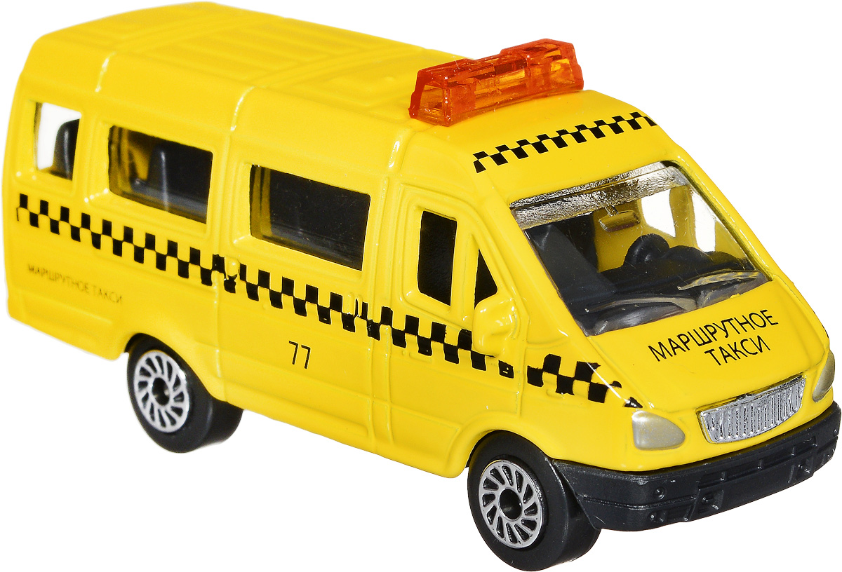 ТехноПарк Модель автомобиля Газель Маршрутное такси масштаб 1:72SB-13-09-G(WB)_желтый ТехноПарк Модель автомобиля Газель Маршрутное такси масштаб 1:72SB-13-09-G(WB)_желтыйМодель автомобиля ТехноПарк Газель. Маршрутное такси - это миниатюрная копия настоящей машины в масштабе 1:72. Выполненная из высококачественных материалов, она обязательно понравится не только ребенку, но и взрослому. Игрушечная модель с высокой детализацией оснащена металлическим корпусом и подвижными колесами. Машинка является отличным подарком для юного гонщика или взрослого коллекционера техники. Во время игры с такой машинкой у ребенка развиваются мелкая моторика рук, фантазия и воображение.