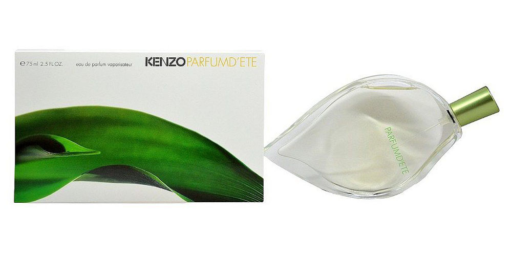 Kenzo DEte Парфюмерная вода женская, 75 мл06175 Kenzo DEte Парфюмерная вода женская, 75 мл06175Цветочный, зеленый аромат Dete от Kenzo чувственный и нежный. Словное теплое лето, аромат дарит зеленую свежесть и прекрасные ощущения. Благородный парфюм со светлыми, изысканными цветочными и зелеными нотками. Kenzo выпустил парфюм Dete в 1992 году и подарил ощущение лета круглый год. В парфюме Dete чувствуется свежий, легкий ветерок. Лучи солнца на спелом персике, на лепестке жасмина милая пчелка и капелька росы на молодом зеленом листике. Даже зимой, вдохнув этот чудный, волшебный аромат, он одарит всплеском эмоций и взрывом красок. Чувствуется ощущение безграничной свободы и счастья. Необычный дизайн флакона в виде листка создал известный Серж Мансо. Цветочную композицию создал Кристиан Матью. Спутнику понравится аромат Jungle pour homme. Нотки аромата Dete создают нежный ландыш, древесные сандал, кедр, мускус, божественная роза, иланг-иланг, ароматный персик, гиацинт, розовое дерево, пион, резеда, зелень. Дополняют ароматную мелодию нотки лотоса, амбры, ириса и цветки...
