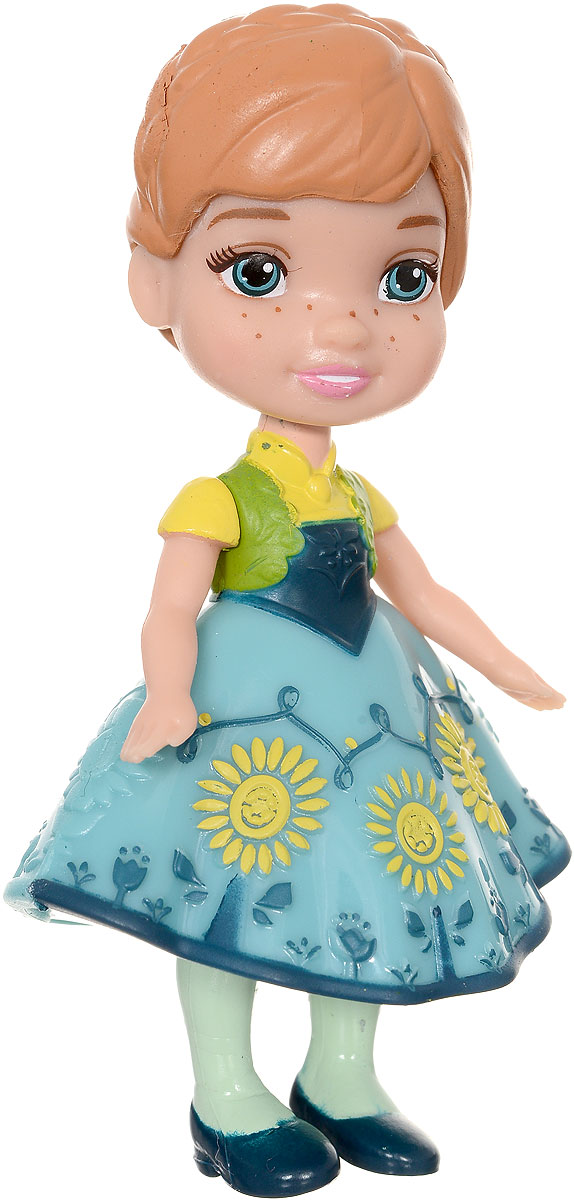 Disney Frozen Мини-кукла Анна цвет платья бирюзовый758960_вид 2 Disney Frozen Мини-кукла Анна цвет платья бирюзовый758960_вид 2Кукла-малышка Disney Frozen Анна из мультфильма Холодное сердце, непременно понравится вашей дочурке. Кукла в виде прекрасной принцессы полностью выполнена из пластика. На Анне короткое бирюзовое платье, а на ножках - синие туфельки. Ручки, ножки и голова у куколки подвижные. Такая куколка очарует вас и вашу дочурку с первого взгляда! Ваша малышка с удовольствием будет играть с Принцессой Анной, проигрывая сюжеты из мультфильма или придумывая различные истории. Порадуйте свою дочурку таким замечательным подарком!