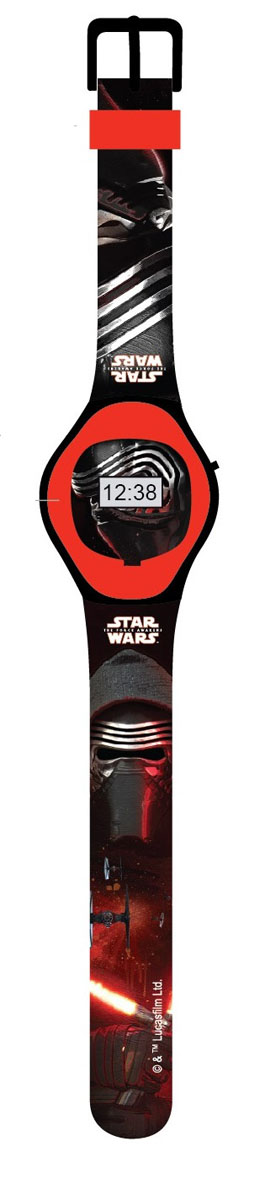 Часы наручные электронные Star Wars, цвет: черный. SS70008_1SS70008_1 Часы наручные электронные Star Wars, цвет: черный. SS70008_1SS70008_1Электронные детские часы с корпусом и браслетом из пластика. Циферблат защищен от повреждений прочным пластиковым стеклом. Товар изготовлен полностью из пластмассы с питанием от химических источников тока, 1 сменный элемент включен в комплект (LR41 (AG3) 1.5 V). Рекомендуемый возраст: от 3 лет.
