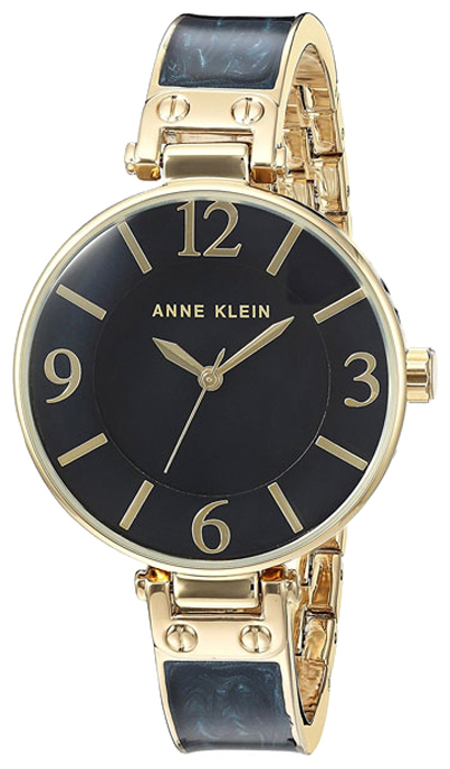 Наручные часы женские Anne Klein, цвет: синий, золотистый. 2210 NMGB2210 NMGB Наручные часы женские Anne Klein, цвет: синий, золотистый. 2210 NMGB2210 NMGBКорпус и браслет: металлический с розовым ПВД-покрытием и пластиковыми синими вставками, диаметр: 34мм; Стекло: минеральное; Циферблат: перламутровый, цвет: морской-синий, арабские цифры и индексы; Механизм: кварцевые. Водозащита 3АТМ.