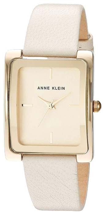 Наручные часы женские Anne Klein, цвет: белый, золотистый. 2706 CHIV2706 CHIV Наручные часы женские Anne Klein, цвет: белый, золотистый. 2706 CHIV2706 CHIVКорпус: металлический с желтым ПВД-покрытием; размер: 28х35мм, Браслет: натуральная кожа, цвет слоновая кость, Стекло: минеральное, Циферблат: цвет шампань, с индексами; Механизм: кварцевый.