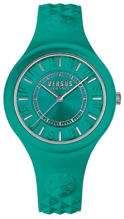 Наручные часы женские Versus Versace, цвет: зеленый. SOQ07 0016SOQ07 0016 Наручные часы женские Versus Versace, цвет: зеленый. SOQ07 0016SOQ07 0016Мех: Citizen 2035, 3-стрелочный кварц. Корпус: 39мм, пластиковое покрытие в цвет ремешка. Циферблат: цвет зеленый. Ремешок зеленый, силиконовый, объемный логотип в форме головы льва на уровне 12ч и 18. WR: 3 ATM. Силиконовая упаковка