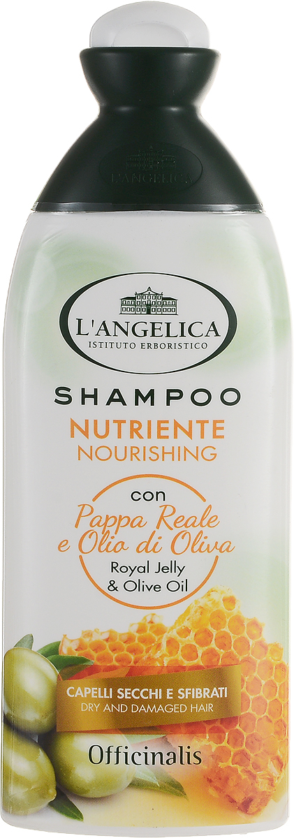Langelica (0898) Шампунь питательный для сухих волос, 250 мл535-3-09802 Langelica (0898) Шампунь питательный для сухих волос, 250 мл535-3-09802LANGELICA OFFICINALIS. Питательный шампунь для сухих и поврежденных волос с маточным молочком и оливковым маслом.Институт Erboristico LAngelica разработал новую лечебную линию натуральных продуктов по уходу за волосами. Лечебные шампуни обогащены экстрактами средиземноморских трав.Лечебный питательный шампунь особенно эффективен для хрупких и поврежденных волос, благодаря питательным и экстра увлажняющим свойствам маточного молочка и оливкового масла.Обеспечивает защитное и восстанавливающее действие для регенерации,блеска и питания волос.
