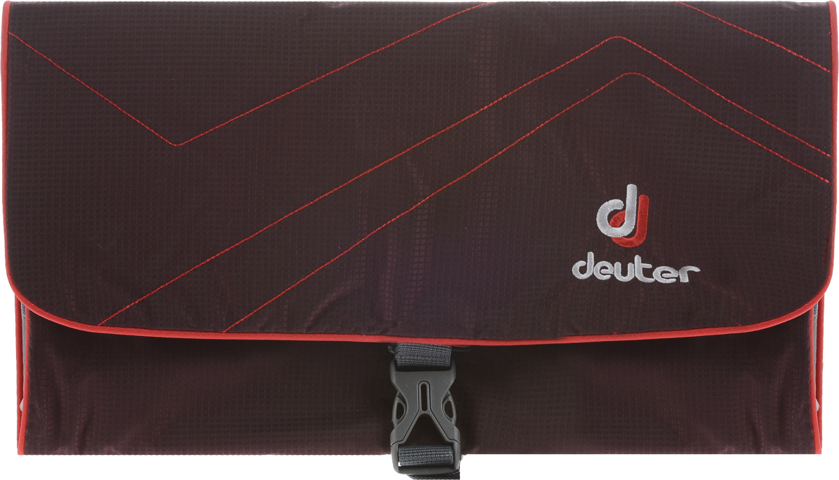 Косметичка Deuter Wash Bag II, цвет: фиолетовый, красный39434_5522 Косметичка Deuter Wash Bag II, цвет: фиолетовый, красный39434_5522Многоцелевая сумка для мыла со щеткой, крема от загара и пр.