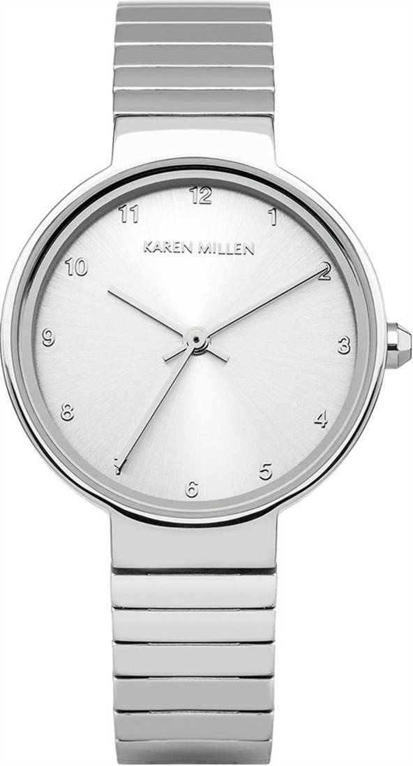 Наручные часы женские Karen Millen, цвет: серебряный. KM131SMKM131SM Наручные часы женские Karen Millen, цвет: серебряный. KM131SMKM131SMТрехстрелочный механизм Miyota 2035; IP-покрытие; Размер корпуса 28мм; Минеральное стекло; Нет камней; Браслет из нержавеющей стали; Водозащита 3 ATM