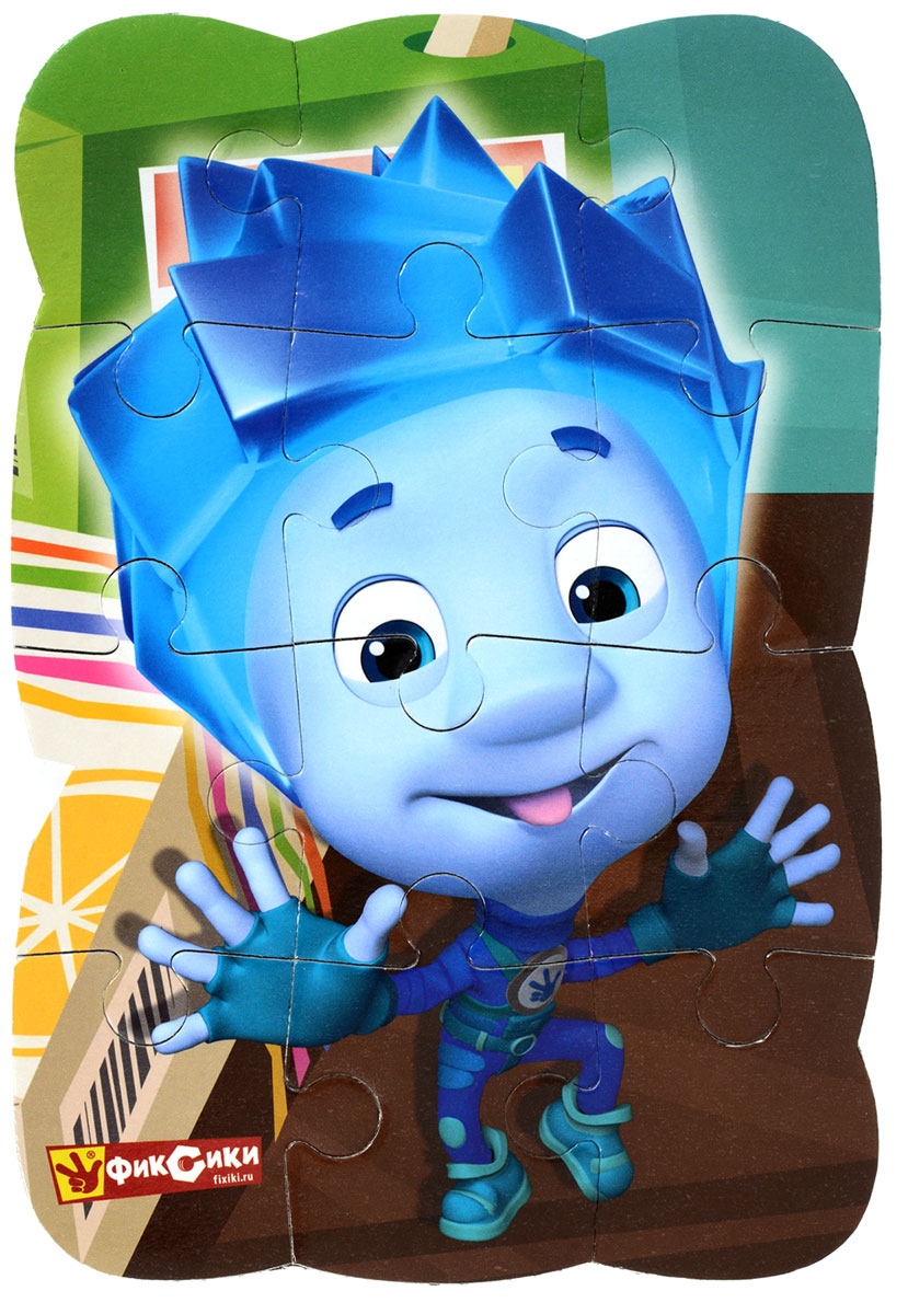 Vladi Toys Пазл для малышей Фиксики Нолик VT3205-37VT3205-37 Vladi Toys Пазл для малышей Фиксики Нолик VT3205-37VT3205-37Пазл для малышей Vladi Toys Фиксики. Нолик придется по душе вашему малышу. Собрав этот пазл, состоящий из 12 элементов, вы получите картинку с изображением персонажа мультфильма Фиксики - Нолика. Пазл можно собирать на любой вертикальной магнитной поверхности. Пазл - великолепная игра для семейного досуга. Сегодня собирание пазлов стало особенно популярным, главным образом, благодаря своей многообразной тематике, способной удовлетворить самый взыскательный вкус. Для детей это не только интересно, но и полезно. Собирание пазла развивает мелкую моторику ребенка, тренирует наблюдательность, логическое мышление, знакомит с окружающим миром, с цветом и разнообразными формами.