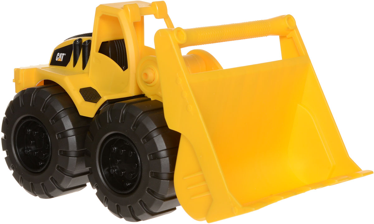 Toystate Колесный погрузчик Cat 82010TS82010TS_желтый/погрузчик Toystate Колесный погрузчик Cat 82010TS82010TS_желтый/погрузчикКолесный погрузчик Toystate Cat обязательно привлечет внимание вашего ребенка. Игрушка выполнена из прочного пластика, оснащена подвижными колесами и поднимающимся ковшом. В процессе игры с машинкой ребенок развивает не только мелкую моторику рук, но и образное мышление, придумывая героев и обстоятельства для сюжета игры. Малыш проведет с этой игрушкой много увлекательных часов, воспроизводя свою стройку. Ваш ребенок будет в восторге от такого подарка!