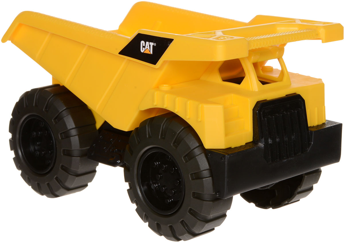 Toystate Самосвал Cat 82010TS82010TS_жёлтый/камаз/2 Toystate Самосвал Cat 82010TS82010TS_жёлтый/камаз/2Самосвал Toystate Cat обязательно привлечет внимание вашего ребенка. Игрушка выполнена из прочного пластика, оснащена подвижными колесами и поднимающимся кузовом. В процессе игры с машинкой ребенок развивает не только мелкую моторику рук, но и образное мышление, придумывая героев и обстоятельства для сюжета игры. Малыш проведет с этой игрушкой много увлекательных часов, воспроизводя свою стройку. Ваш ребенок будет в восторге от такого подарка!