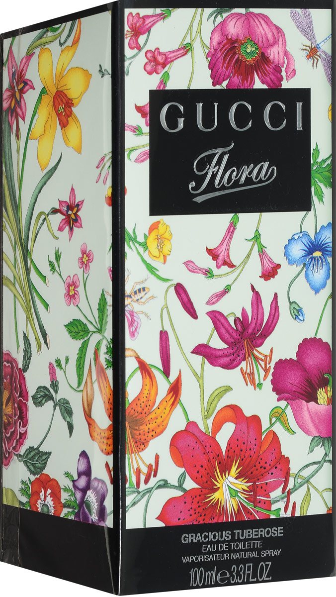 Gucci Туалетная вода Flora Gracious Tuberose, 100 мл0737052522661 Gucci Туалетная вода Flora Gracious Tuberose, 100 мл0737052522661В Gucci Flora Gracious Tuberose вошли пять ароматов цветущего сада, основой каждого стали цветы - гардения, магнолия, тубероза, фиалка, мандарин. Согласно задумке парфюмера, все пять запахов сможет носить одна женщина, в зависимости от настроения или случая. Соблазнительный и легкий аромат Flora Gracious Tuberose соединил запах туберозы, цитрусовых и листьев фиалки. Классификация аромата : цветочный. Пирамида аромата : Верхние ноты: персик, лист фиалки. Ноты сердца: апельсиновый цвет, мексиканская тубероза, роза. Ноты шлейфа: лаванда, белый кедр. Ключевые слова : Женственный, соблазнительный, чувственный, легкий! Туалетная вода - один из самых популярных видов парфюмерной продукции. Туалетная вода содержит 4-10% парфюмерного экстракта. Главные достоинства данного типа продукции заключаются в доступной цене, разнообразии форматов (как...