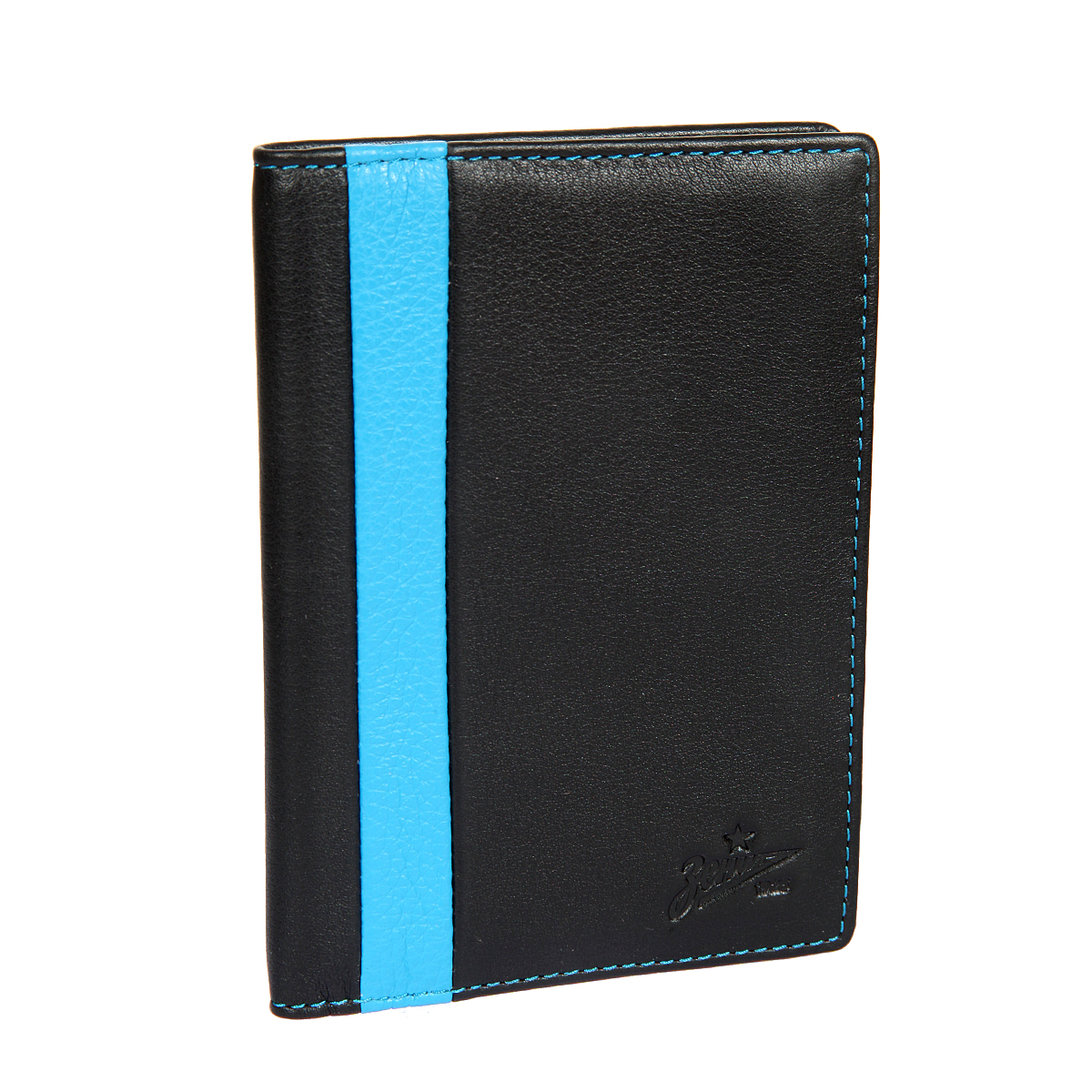 Обложка для паспорта мужская Gianni Conti, цвет: черный. Z587455Z587455 black/blue Обложка для паспорта мужская Gianni Conti, цвет: черный. Z587455Z587455 black/blueРаскладывается пополам, внутри левое поле натуральная кожа - 3 см, правое поле натуральная кожа - 7 см, на нем шесть кармашков для пластиковых карт.