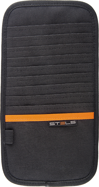 Органайзер Stels для 10 CD дисков54390 Органайзер Stels для 10 CD дисков54390Органайзер защищает диски от пыли и царапин, вмещает в себя 10 дисков, легко помещается в бардачке автомобиля.
