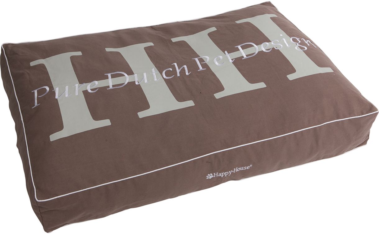 Подушка для животных Happy House Pure Dutch Pet Design, цвет: серо-коричневый, 110 х 75 х 15 см8181-4 Подушка для животных Happy House Pure Dutch Pet Design, цвет: серо-коричневый, 110 х 75 х 15 см8181-4Подушка для домашних животных Happy House Pure Dutch Pet Design изготовлена с применением высоких технологий из самых качественных материалов. Верх изделия выполнен из хлопка, а в качестве наполнителя используется полиэстер, который обеспечивает мягкость подушки. Изделие долговечно и экологично, отлично сохраняет форму и эластичность и легко стирается. Подушка для домашних животных Happy House Pure Dutch Pet Design непременно порадует вашего питомца и обеспечит ему комфортный сон и полноценный отдых.