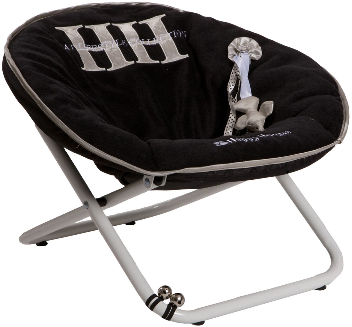 Стул для кошек Happy House Cat Lifestyle, цвет: черный, 55 х 51 х 36 см8308-3 Стул для кошек Happy House Cat Lifestyle, цвет: черный, 55 х 51 х 36 см8308-3Стул для животных Happy House Cat Lifestyle - прекрасный большой стул для кошки. Стул имеет металлический каркас и сиденье, выполненное из полиэстера с наполнителем из полиэстерового волокна. Сиденье легко снимается с каркаса. Его можно стирать при температуре 30°С. На сиденье имеется игрушка. С таким стулом вашей кошке не придется скучать. Максимальная вместимость стула - 15 кг. На таком стуле вашему любимцу будет мягко и тепло. Он подарит вашему питомцу ощущение уюта и уединенности.