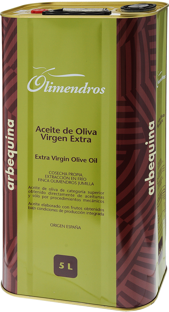 Olimendros Оливковое масло Extra Virgin Арбекина, 5 л Olimendros Оливковое масло Extra Virgin Арбекина, 5 л