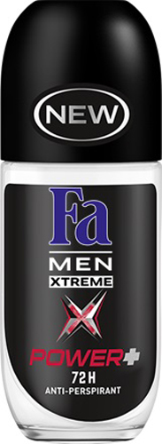 Fa Men Дезодорант-антиперспирант роликовый Xtreme Power+ 50мл120854387 Fa Men Дезодорант-антиперспирант роликовый Xtreme Power+ 50мл120854387особенно подходит при повышенной потливости. Технология двойной активации борется с потом еще до его появления и сокращает потовыделение через 5 дней использования. ВЫСОКОЭФФЕКТИВНЫЙ АНТИПЕРСПИРАНТ – СПЕЦИАЛЬНО ДЛЯ МУЖЧИН