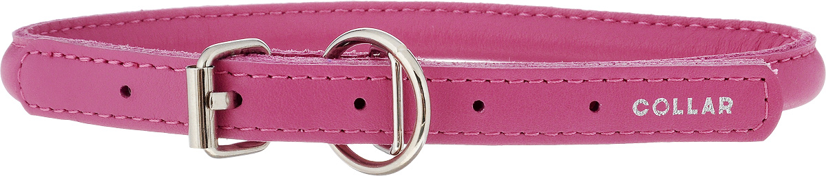 Ошейник для собак CoLLaR Glamour, цвет: розовый, диаметр 1 см, обхват шеи 33-41 см35057_розовый Ошейник для собак CoLLaR Glamour, цвет: розовый, диаметр 1 см, обхват шеи 33-41 см35057_розовыйОшейник для собак CoLLaR Glamour, выполненный из натуральной кожи, устойчив к влажности и перепадам температур. Крепкие металлические элементы делают ошейник надежным и долговечным. Изделие отличается высоким качеством, удобством и универсальностью. Размер ошейника регулируется при помощи пряжки, зафиксированной на одном из 5 отверстий. Минимальный обхват шеи: 33 см. Максимальный обхват шеи: 41 см. Диаметр ошейника: 1 см.