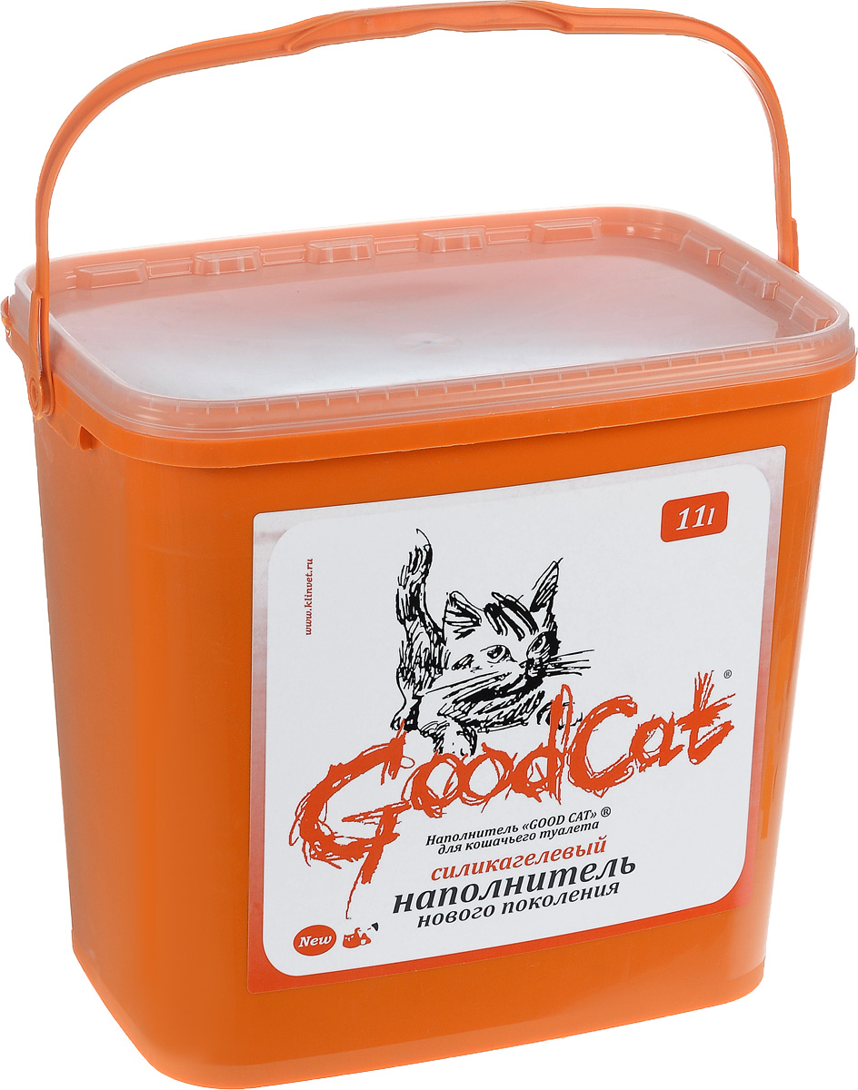 Наполнитель для кошачьего туалета GoodСat, силикагелевый, 11 л1063 Наполнитель для кошачьего туалета GoodСat, силикагелевый, 11 л1063Силикагелевый наполнитель GoodCat - это уникальный продукт на рынке наполнителей для кошачьих туалетов. Основной его компонент - оксид кремния, поэтому он не растворяется в воде, не обладает собственным запахом и не содержит пыли, способной вызвать аллергию у людей и животных. Сильная адсорбирующая способность силикагелевой основы наполнителя позволяет получить огромный коэффициент влагопоглощения. При этом наполнитель благодаря своей пористой структуре не размокает под действием влаги, а впитывает ее таким образом, что его поверхность остается сухой. Кроме влаги наполнитель способен поглощать практически все бактерии, а также молекулы, создающие неприятный запах. Это свойство наполнителя купировать запахи, бактерицидный эффект, а также способность поверхностного слоя наполнителя оставаться сухим, особенно важны в тех случаях, когда лоток используется несколькими животными. Дополнительное достоинство наполнителя - его можно использовать повторно. Одного ведра наполнителя емкостью 11...