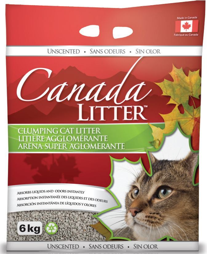 Наполнитель для кошачьих туалетов Canada Litter Запах на Замке, комкующийся, с ароматом детской присыпки, 6 кг26260 Наполнитель для кошачьих туалетов Canada Litter Запах на Замке, комкующийся, с ароматом детской присыпки, 6 кг26260Комкующийся наполнитель Canada Litter - канадский наполнитель супер-премиум класса. Наполнитель Canada Litter Запах на замке изготовлен из натриевого бентонита и производится в Канаде. Наполнитель впитывает 350% влаги (в 3,5 раза больше собственного веса). Специальные гранулы напоминают кошке ее естественную среду. Обладает высокой впитывающей и комкующей способностью. Результат заметен мгновенно – при увлажнении сразу образуется плотный комочек. Мягкий приятный аромат детской присыпки, едва заметный для кошки, устраняет и контролирует запах. Бентонит - высокачественная глина, которая быстро поглощает запахи, легко комкуется в большие твердые комочки и весьма экономична в расходовании. Инструкция по применению: 1. Наполните чистый лоток кошачьего туалета Комкующимся наполнителем Canada Litter слоем в 10-12 см. 2. Ежедневно удаляйте совком образовавшиеся комочки. 3. Добавляйте необходимое количество наполнителя, чтобы восполнить содержимое...