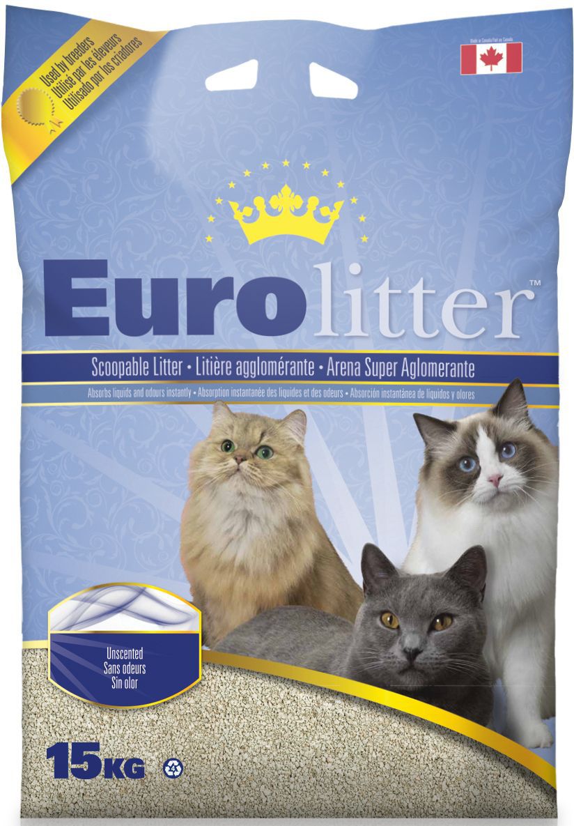Наполнитель для кошачьих туалетов Eurolitter Контроль запаха, комкующийся, без пыли, с ароматом детской присыпки, 15 кг26266 Наполнитель для кошачьих туалетов Eurolitter Контроль запаха, комкующийся, без пыли, с ароматом детской присыпки, 15 кг26266Eurolitter - высококачественный канадский комкующийся наполнитель без пыли. Комкующийся наполнитель Eurolitter сделан на основе высококачественной натриевой бентонитовой глины. Структура гранул обладает исключительной способностью моментально образовывать плотный комок при попадании на продукт фекалий животного. Нейтрализует запахи. Обеспечивает абсолютный комфорт как кошке, так и владельцу!
