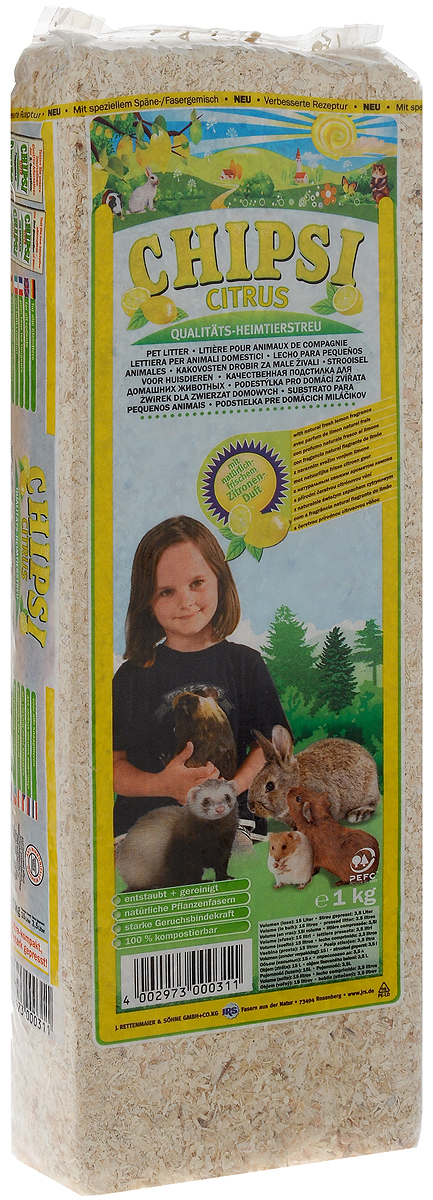 Наполнитель для грызунов Chipsi Citrus, древесный, с ароматом лимона, 1 кг12111 Наполнитель для грызунов Chipsi Citrus, древесный, с ароматом лимона, 1 кг12111Наполнитель Chipsi Citrus изготовлен из древесины. Гранулы позволяют вашим питомцам чувствовать себя комфортно, так как они не прилипают к лапам и шерсти животных, при этом максимально поглощают влагу и запахи. Наполнитель обладает антисептическими свойствами. Удивительные качества наполнителя Chipsi Citrus позволяют вам создать комфортные условия для ваших питомцев. Растительные волокна характеризуются приятной мягкостью и отсутствием пыли, что обеспечивает комфорт для животных и чувствительных органов дыхания. Объем: 15 л.