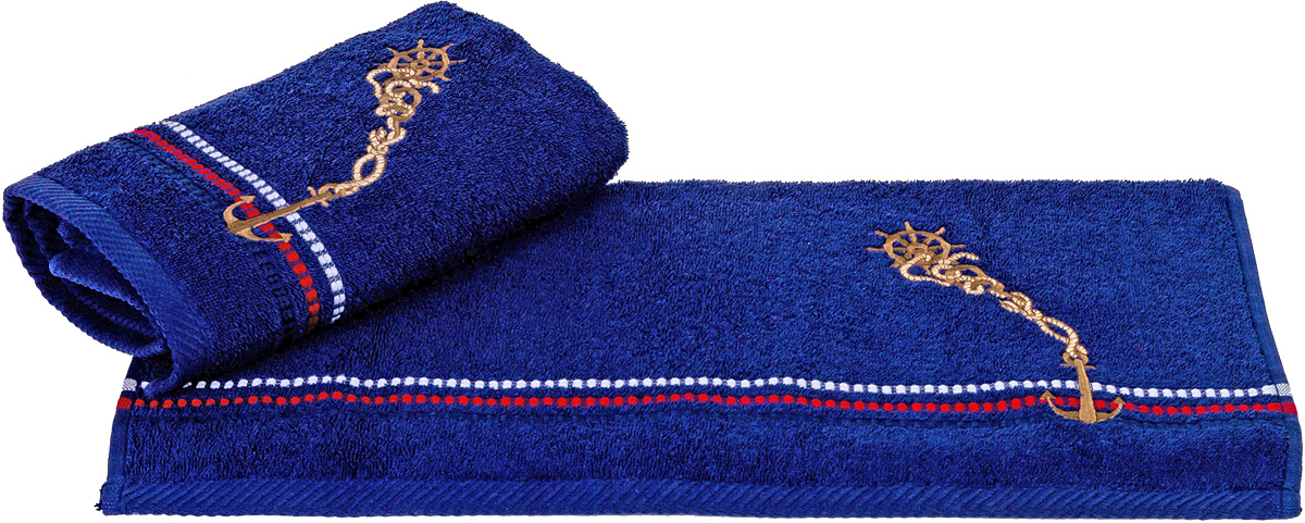 Полотенце Hobby Home Collection Marina. Якорь, цвет: синий, 50 х 90 см1501000513 Полотенце Hobby Home Collection Marina. Якорь, цвет: синий, 50 х 90 см1501000513Полотенце Hobby Home Collection Marina. Якорь выполнено из 100% хлопка. Изделие отлично впитывает влагу, быстро сохнет, сохраняет яркость цвета и не теряет форму даже после многократных стирок. Такое полотенце очень практично и неприхотливо в уходе. А простой, но стильный дизайн полотенца позволит ему вписаться даже в классический интерьер ванной комнаты.