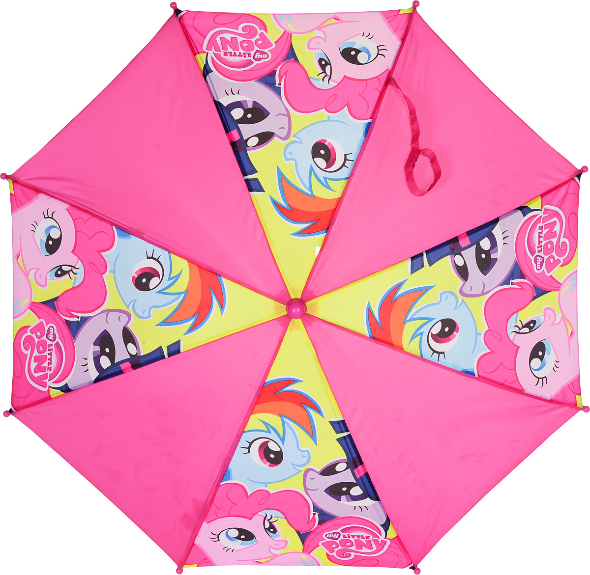 Зонт-трость для девочки My Little Pony, цвет: розовый. MLP005009MLP005009 Зонт-трость для девочки My Little Pony, цвет: розовый. MLP005009MLP005009Компактный детский зонтик-трость станет замечательным подарком для вашего ребенка и защитит его не только от дождя, но и от солнца. Красочный дизайн зонтика поднимет настроение и станет незаменимым атрибутом прогулки. Ребенок сможет сам открывать и закрывать зонтик благодаря легкому механизму, а оригинальная расцветка зонтика привлечет к себе внимание.