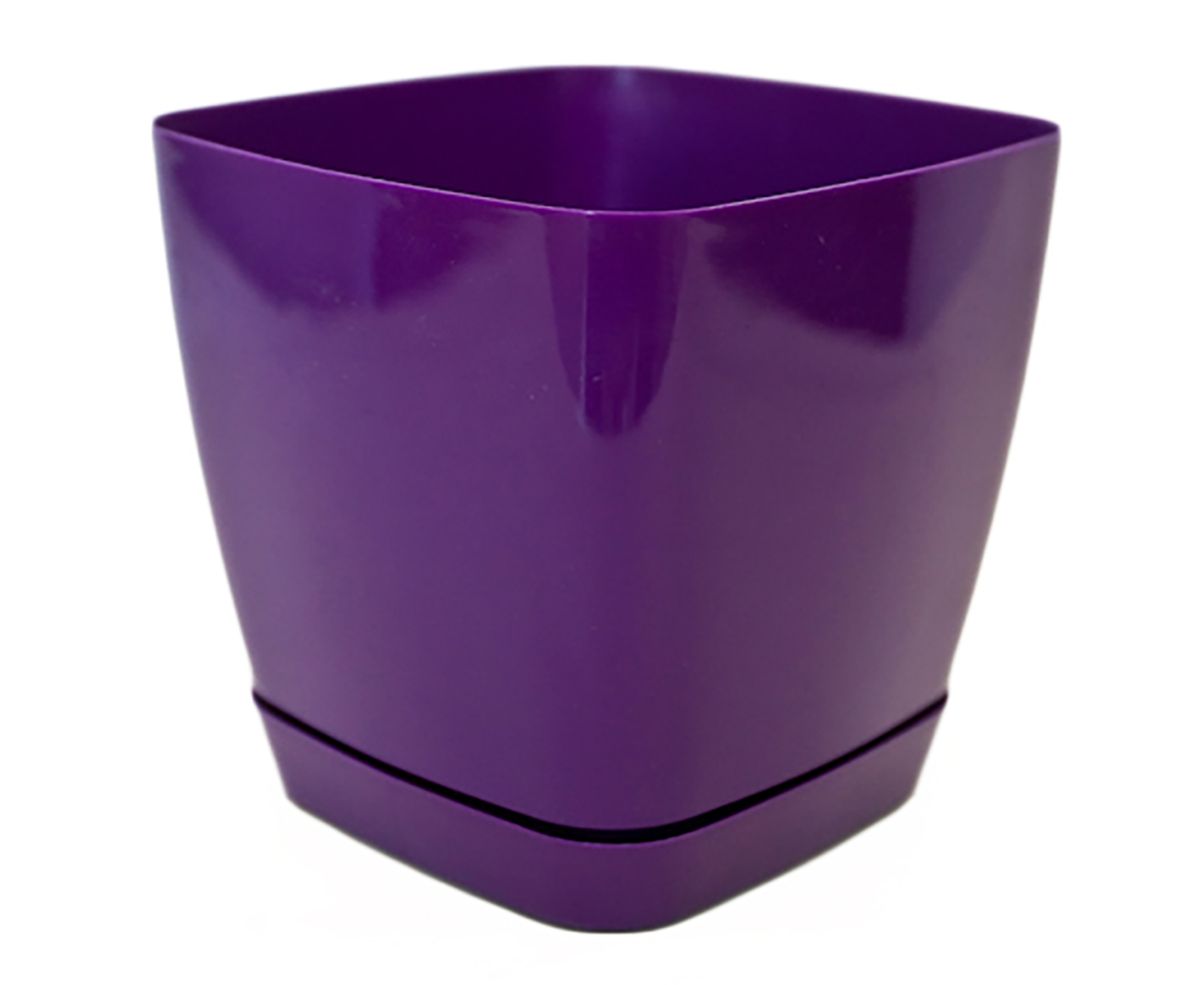 Горшок для цветов Form-Plastic Тоскана, с поддоном, цвет: фиолетовый, 1,7 л5907474330464 Горшок для цветов Form-Plastic Тоскана, с поддоном, цвет: фиолетовый, 1,7 л5907474330464При производстве серии Тоскана поверхность горшков приобретает приятный глянцевый отлив. Особая форма поддона продолжает минималистичный дизайн горшка, а специальные крепежи обеспечивают его надежное крепление.
