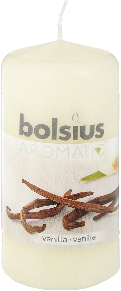 Свеча ароматическая Bolsius Ваниль, 6 х 6 х 11,5 см103626640175 Свеча ароматическая Bolsius Ваниль, 6 х 6 х 11,5 см103626640175Свеча ароматическая Bolsius Ваниль создаст в доме атмосферу тепла и уюта. Свеча приятно смотрится в интерьере, она безопасна и удобна в использовании. Свеча создаст приятное мерцание, а сладкий манящий аромат окутает вас и подарит приятные ощущения.