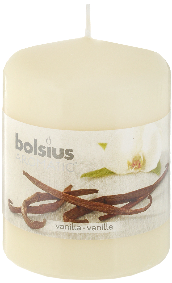 Свеча ароматическая Bolsius "Ваниль", 6 х 6 х 7,3 см