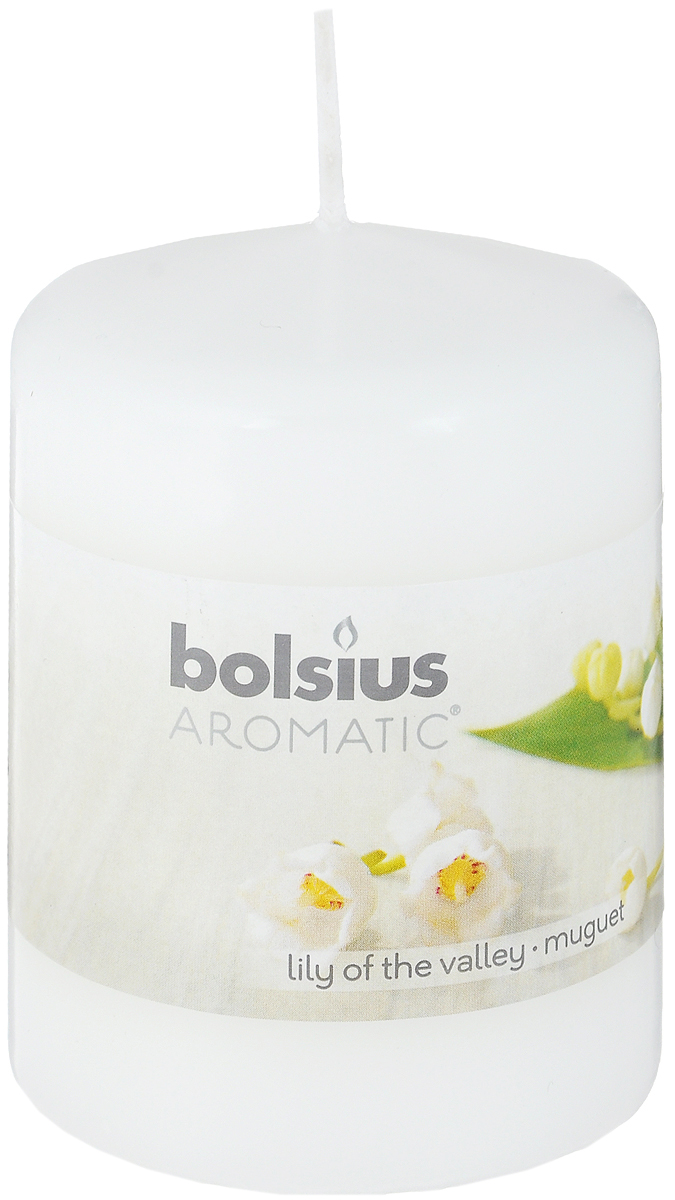 Свеча ароматическая Bolsius "Ландыш", 6 х 6 х 7,3 см