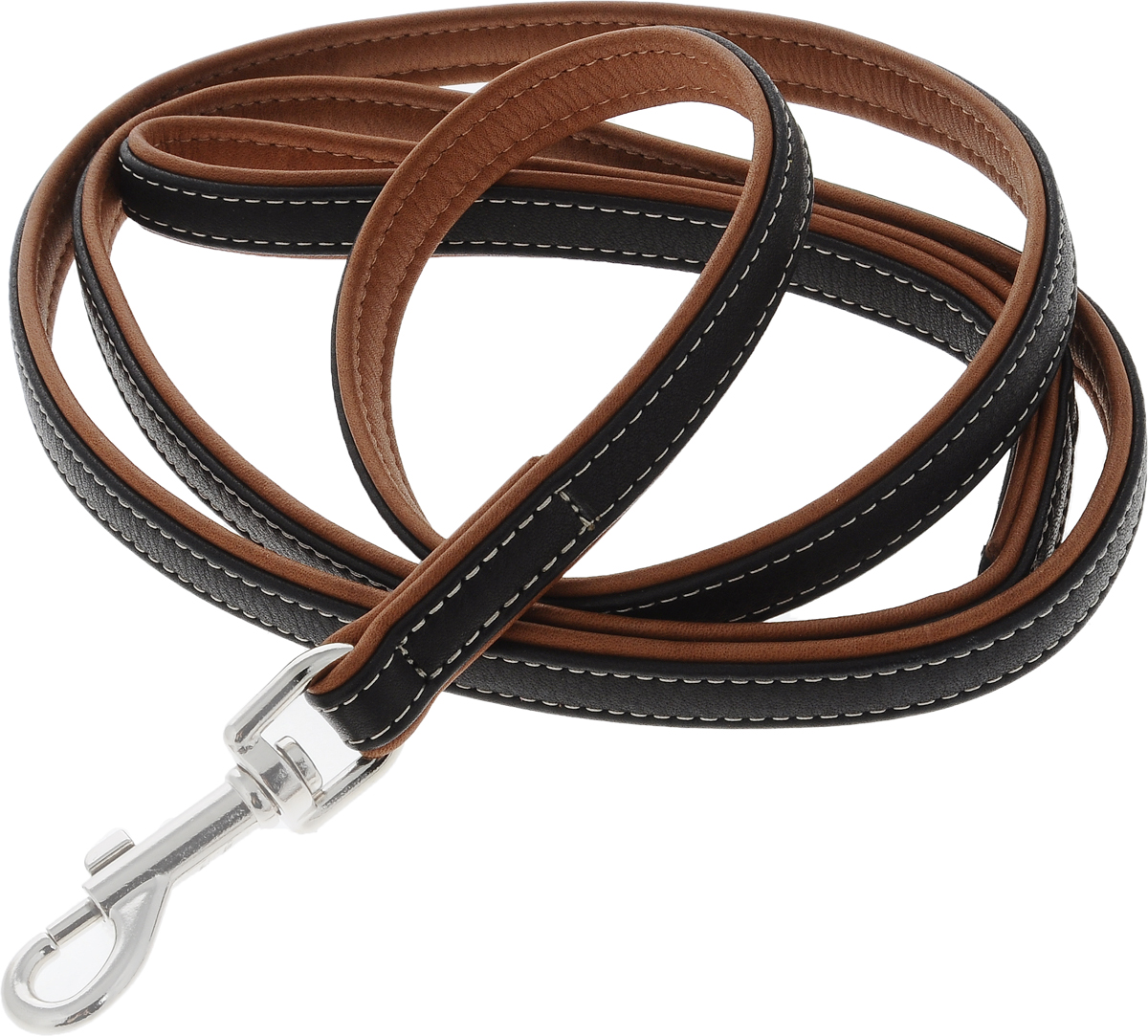 Поводок для собак CoLLaR SOFT, цвет: черный, коричневый, ширина 1,8 см, длина 1,83 м2217 Поводок для собак CoLLaR SOFT, цвет: черный, коричневый, ширина 1,8 см, длина 1,83 м2217Поводок для собак CoLLaR SOFT изготовлен из натуральной кожи и снабжен металлическим карабином. Поводок отличается не только исключительной надежностью и удобством, но и оригинальным дизайном. Он идеально подойдет для активных собак, для прогулок на природе и охоты. Поводок - необходимый аксессуар для собаки. Ведь в опасных ситуациях именно он способен спасти жизнь вашему любимому питомцу. Ширина поводка: 1,8 см. Длина поводка: 1,83 м.