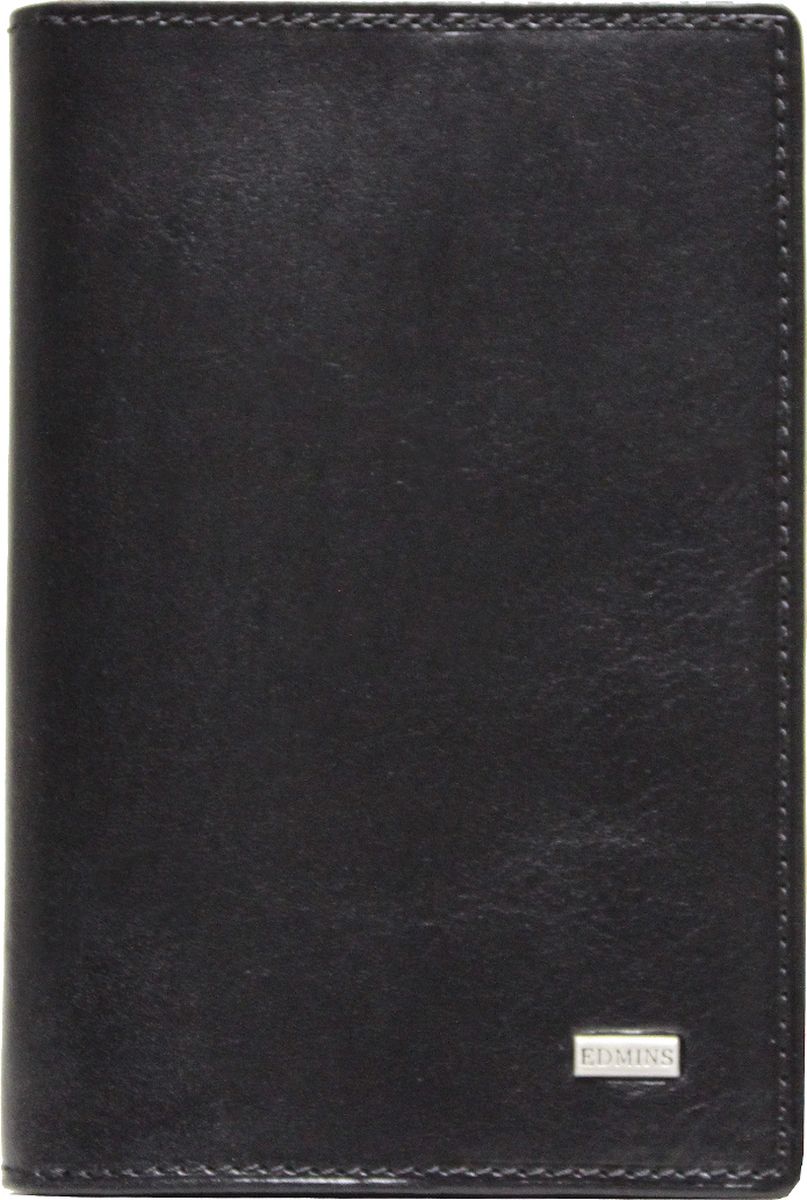 Обложка для документов Edmins, цвет: черный. 1424 ML ED1424 ML ED black Обложка для документов Edmins, цвет: черный. 1424 ML ED1424 ML ED blackОбложка для документов Edmins выполнена из натуральной кожи с естественной фактурой и оформлена металлическим элементом с символикой бренда. Подкладка изготовлена из полиэстера. Изделие раскладывается пополам. Внутри размещены несколько накладных кармашков из прозрачного ПВХ, накладной карман с окошком и угловой кармашек для карточек. В коллекциях кожгалантереи Edmins удачно сочетаются итальянская классика и шведский прагматизм, новаторство молодых дизайнеров и работы именитых мастеров, строгая цветовая гамма и смелые эксперименты с цветом. Изделия Edmins, разработанные в Италии, отличает высокое качество кожи, прекрасная износостойкость и актуальность коллекций. Изделие упаковано в фирменную коробку.