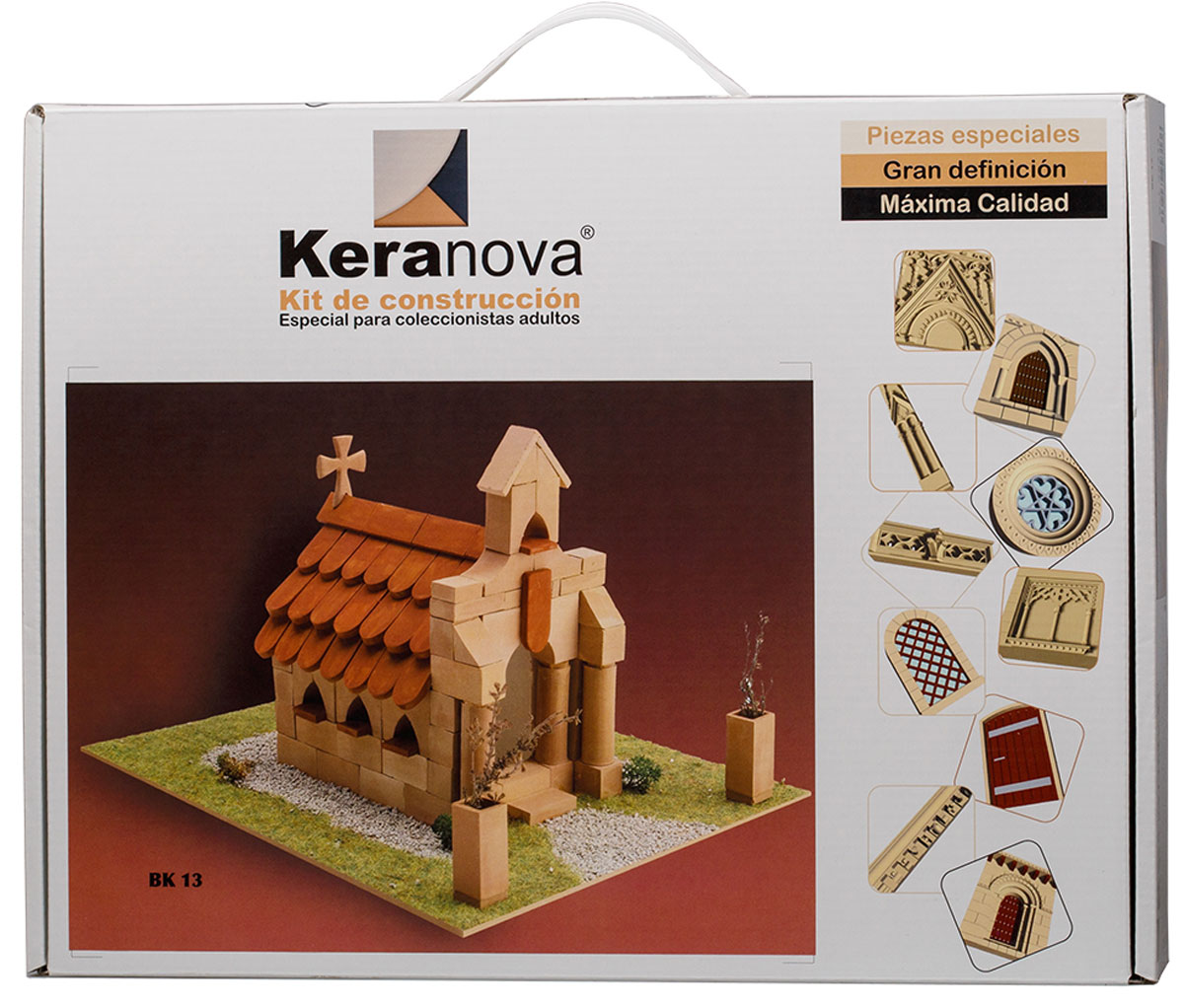 Keranova Конструктор Господская усадьба30313 Keranova Конструктор Господская усадьба30313Детские наборы Keranova отличают большой размер кирпичиков, что заметно упрощает постройку. Размер стандартного кирпича — 20х10х10 мм. Серия детских наборов «Церкви» предлагает Вам возвести монастырь или маленькие церкви. В состав набора входят: — основа для миниатюры из МДФ, — набор кирпичиков из глины разного размера (8 температурных режимов обжига кирпичиков), — имитация гравия, имитация травы, растительности (исландский мох – материал устойчивый к естественному разрушению), — клей, схема сборки и инструкция. Наборы для строительства Keranova позволяют почувствовать себя создателем архитектурных сооружений в полной мере. Средневековые замки и домики, башни, мельницы, береговые маяки – вы можете построить сами и украсить миниатюру по своему желанию. Некоторые модели выполнены в стандартном масштабе и являются точной копией оригинала. В ассортименте представлены модели с разным уровнем сложности. высокое качество натуральных материалов, достоверность...