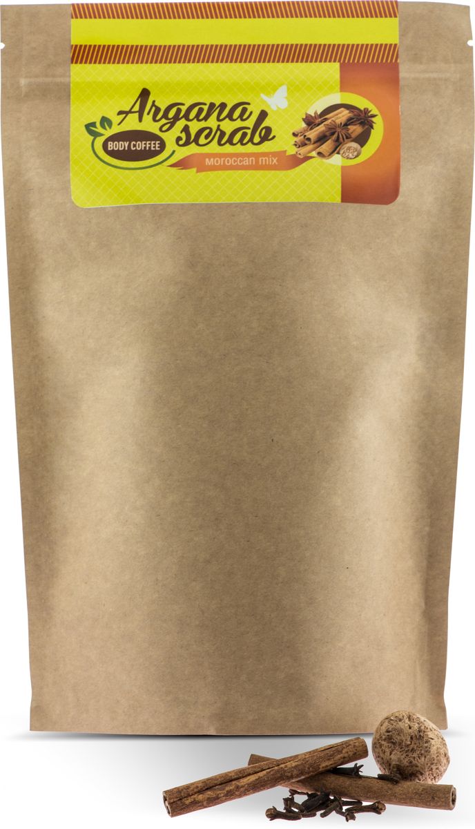 Huilargan Скраб кофейный, марокканский микс, 200 гр2000000012575 Huilargan Скраб кофейный, марокканский микс, 200 гр2000000012575Вы когда-нибудь пили настоящий марокканский чай? Это потрясающий напиток, который не только потрясающе вкусный, но и невероятно полезен. Мы объединили все полезные свойства марокканского чая и вашего любимого кофейного скраба. И сейчас в ваших руках лимитированный выпуск Body Coffee со вкусом и полезными свойствами марокканского чая. Корица - активный жиросжигающий компонент, активирует клеточное дыхание. Гвоздика - стимулирует кровообращение, обладает антицелюлитным свойством, улучшает кровообращение и укрепляет иммунитет. Мята - выводит токсины, успокаивает нервную систему, подтягивает кожу. Лайм - является природным омолаживающим средством, создает эффект лифтинга и пилинга за счет содержания фруктовых кислот. Кофе для тела пробудит вашу кожу волшебным ароматом свежезаваренного кофе, наполнит бодростью, подарит тонус и заряд энергии на весь день. Аромат этого скраба не оставит никого равнодушным.