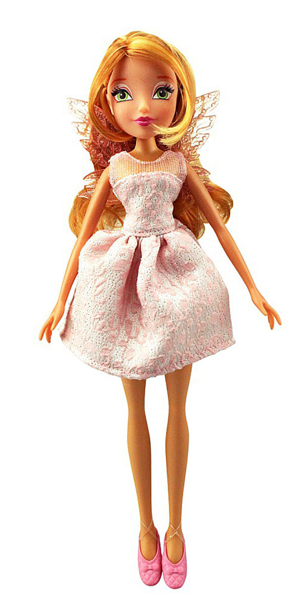 Winx Club Кукла Мисс Винкс FloraIW01201500_Flora Winx Club Кукла Мисс Винкс FloraIW01201500_FloraКукла Winx Club Флора порадует вашу малышку и доставит ей много удовольствия от часов, посвященных игре с ней. Куколка с длинными светлыми волосами одета в милое платье цвета пыльной розы. На ногах у феи - изящные розовые туфельки. Образ феи дополняют прозрачные съемные крылышки за спиной. Ручки, ножки и голова Флоры подвижны. Ваша малышка с удовольствием будет играть с этой куколкой, проигрывая сюжеты из мультсериала или придумывая различные истории. Флора родилась весной под знаком Зодиака Дриада. Ее любимый цвет - розовый. Чувствительная Флора обожает делать фотографии цветов и растений, еще она много читает.