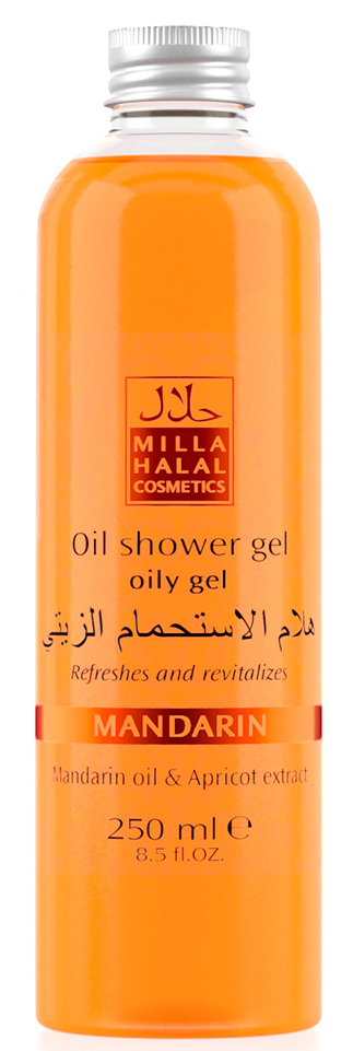 Milla Halal Cosmetics Гель для душа с маслом мандарина и экстрактом абрикоса MILLA MANDARIN, 250МЛ10774 Milla Halal Cosmetics Гель для душа с маслом мандарина и экстрактом абрикоса MILLA MANDARIN, 250МЛ10774100% натуральный продукт. Косметическое средство предназначено для очистки кожи при принятии душа или ванны, при одновременном ее насыщении натуральными маслами и экстрактами.